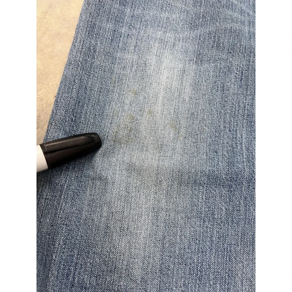 BKE Carter Bootcut Jeans Mens 34R Blue Denim Light Wash Grunge Y2K Streetwear